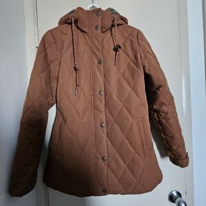 Cinch Women's Brown Quilted Puffer Jacket